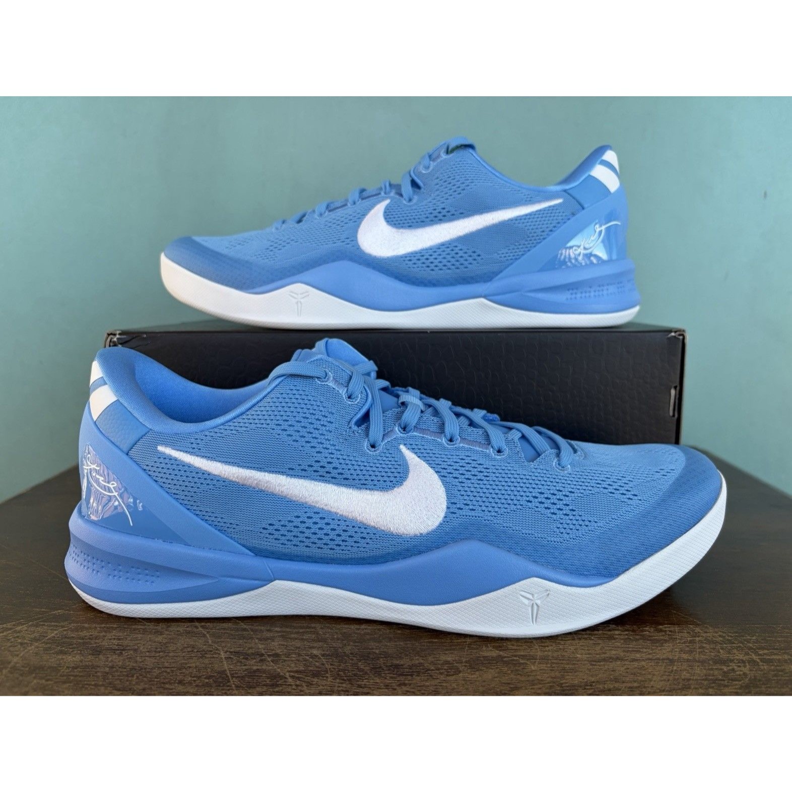Nike Kobe 8 Protro Tb Promo University Blue Men's Size 14 Hm6469-401